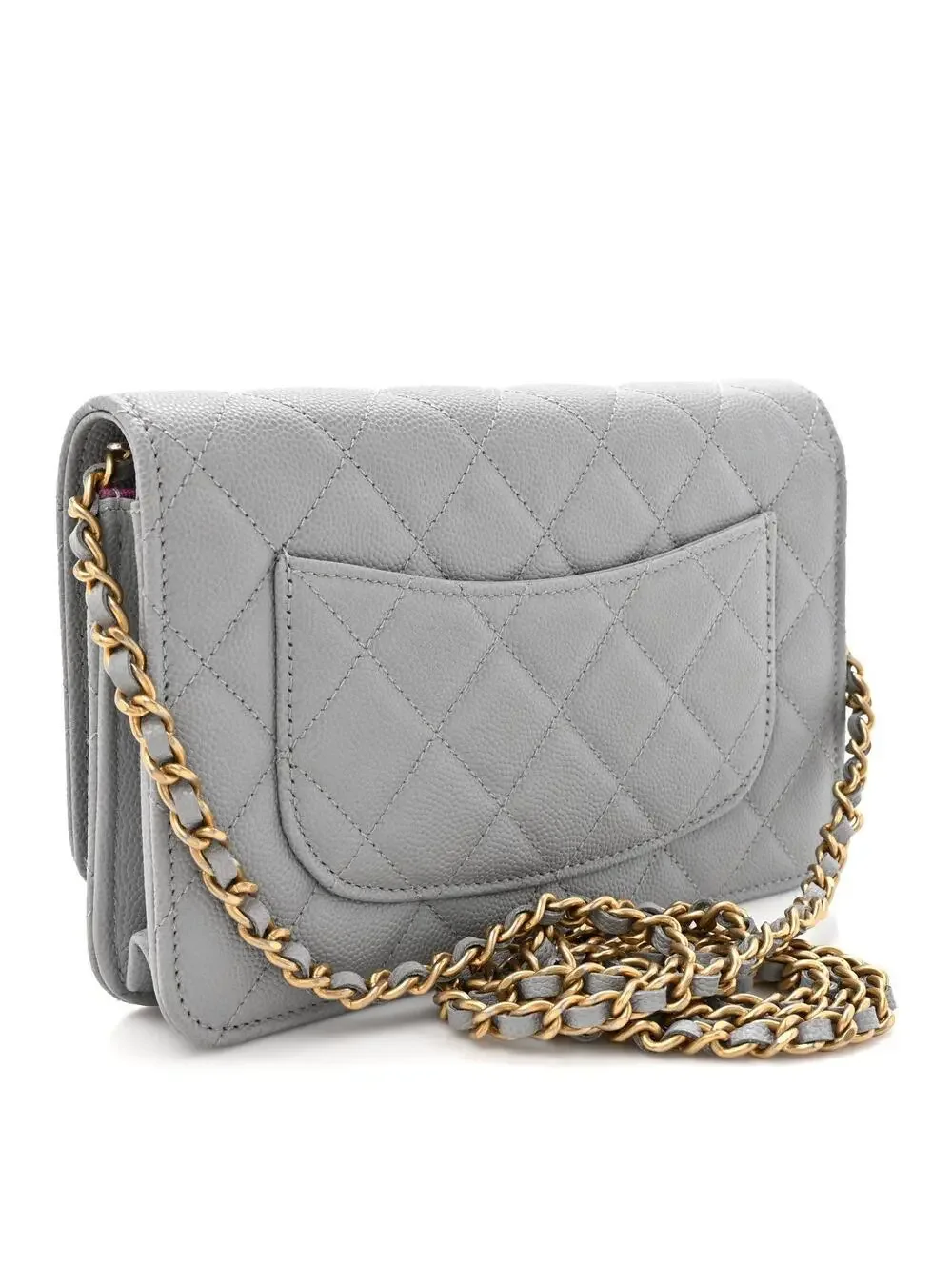 Chanel Caviar Quilted Textured Cc #324177C29B